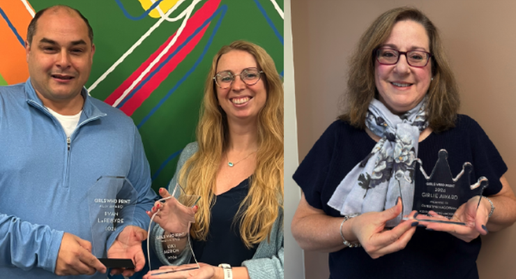 Girls Who Print honors three industry members