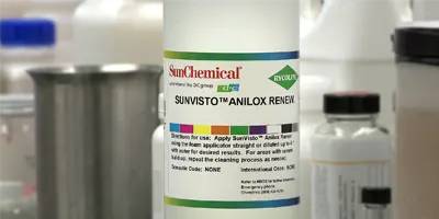 SunVisto Anilox Renew and Power Scrub from Sun Chemical