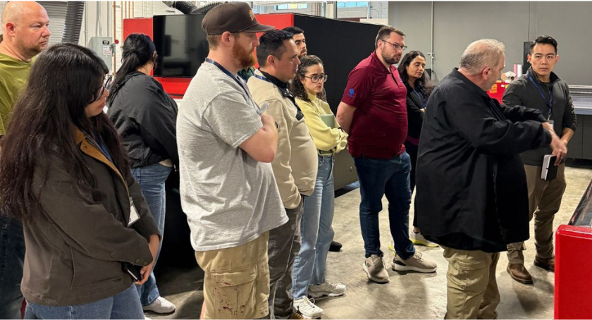 Live press demos took place during the process.