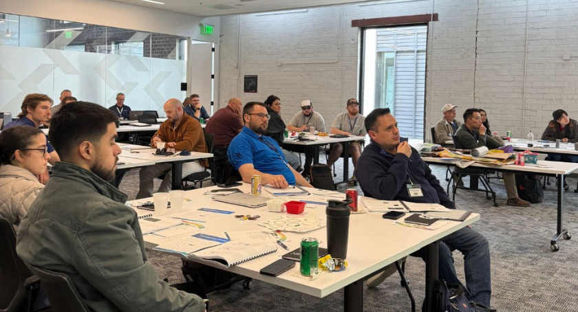 Education taking place in the classroom.